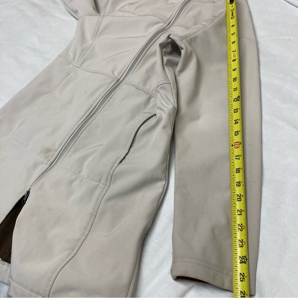 Fjall Beige Softshell Jacket Parka  Womens Sz S - Picture 11 of 15
